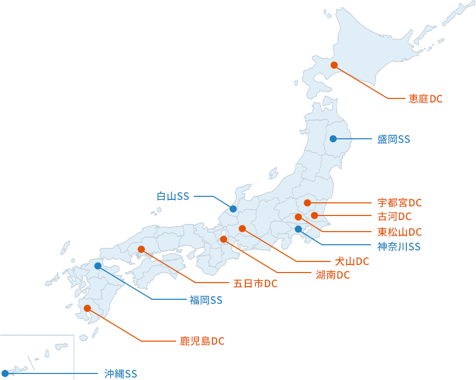 日本地図